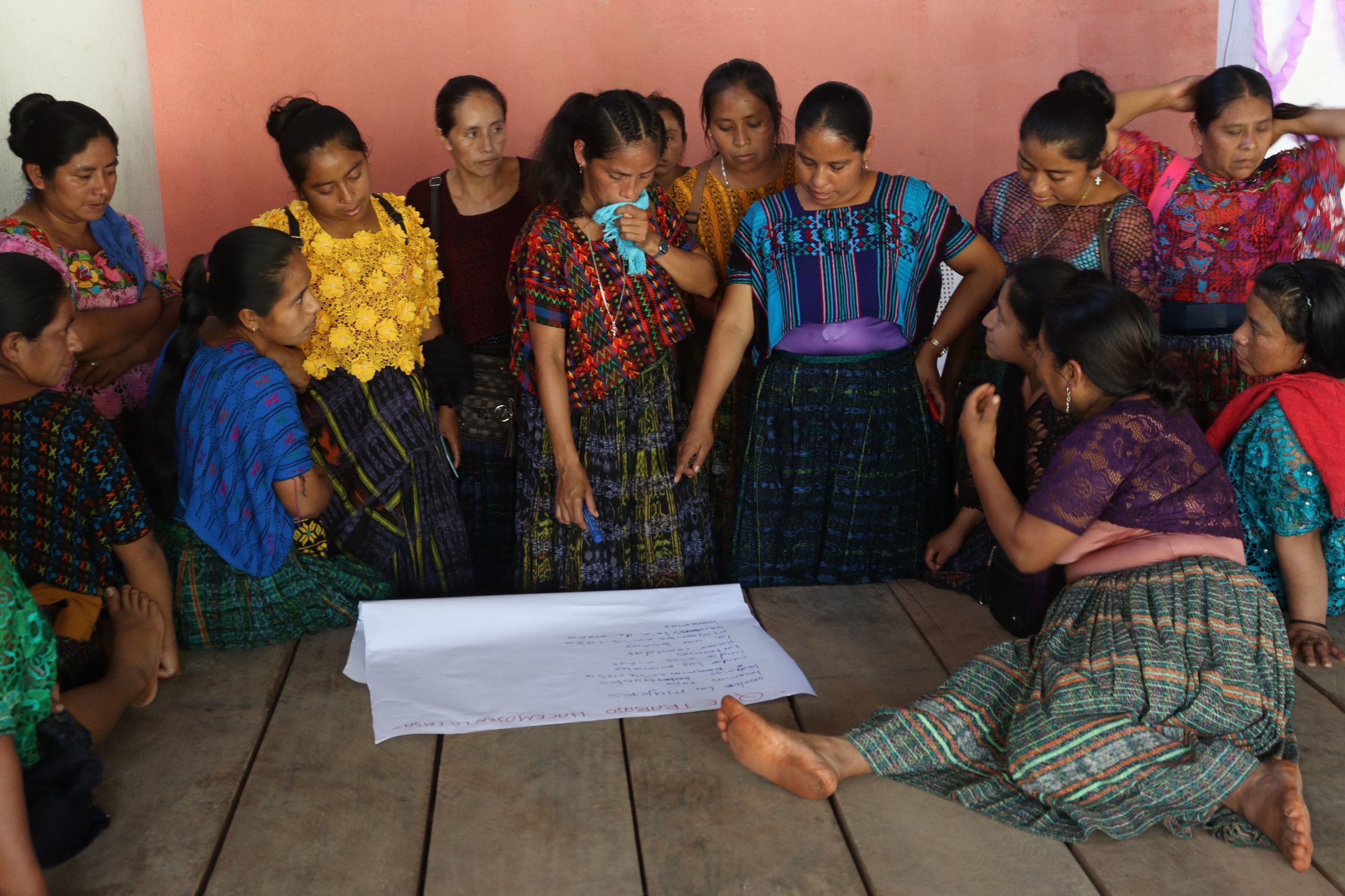  Mujeres Q’eqchi’ y Poq’omchi’ exigen mayor protagonismo en la toma de decisiones. Foto Juan Bautista 